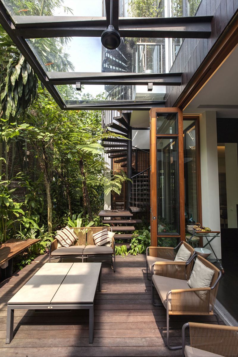 Singaporean Dream Home with Vertical Gardens and Rooftop Swimming Pool |