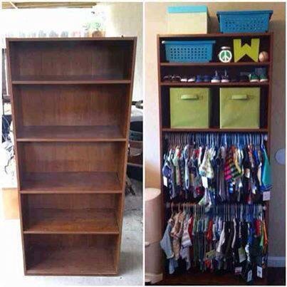 This would be an amazing DIY ‘maybe find an old bookshelf from a yard sale and some pipe. Super simple. I think we will try this.