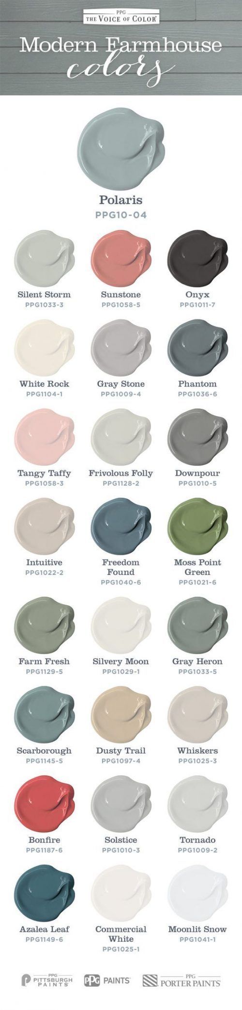 When creating your humble abode, you need the right Farmhouse Paint Colors! Take a look at this entire list of calm paint colors