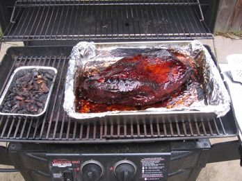 CleverDonkey.com » Tender and Juicy Texas-Style Barbeque Brisket on a Gas Grill
