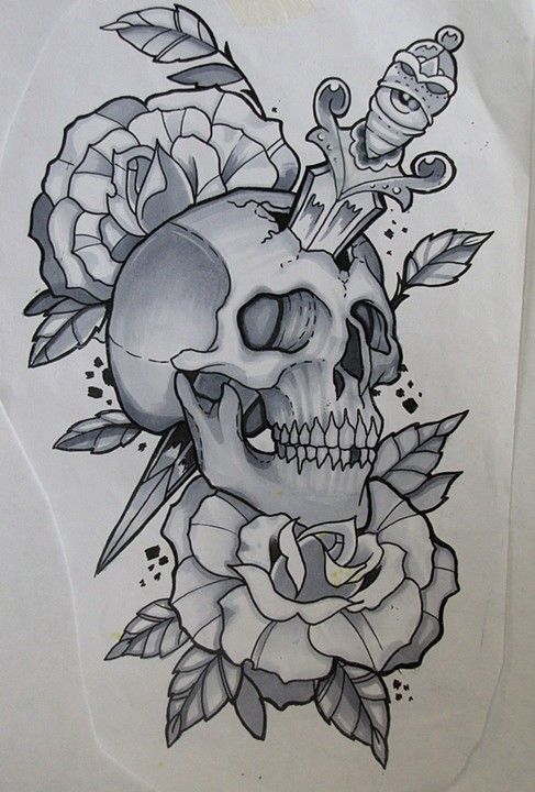 Replace skull with broken heart position of dagger same