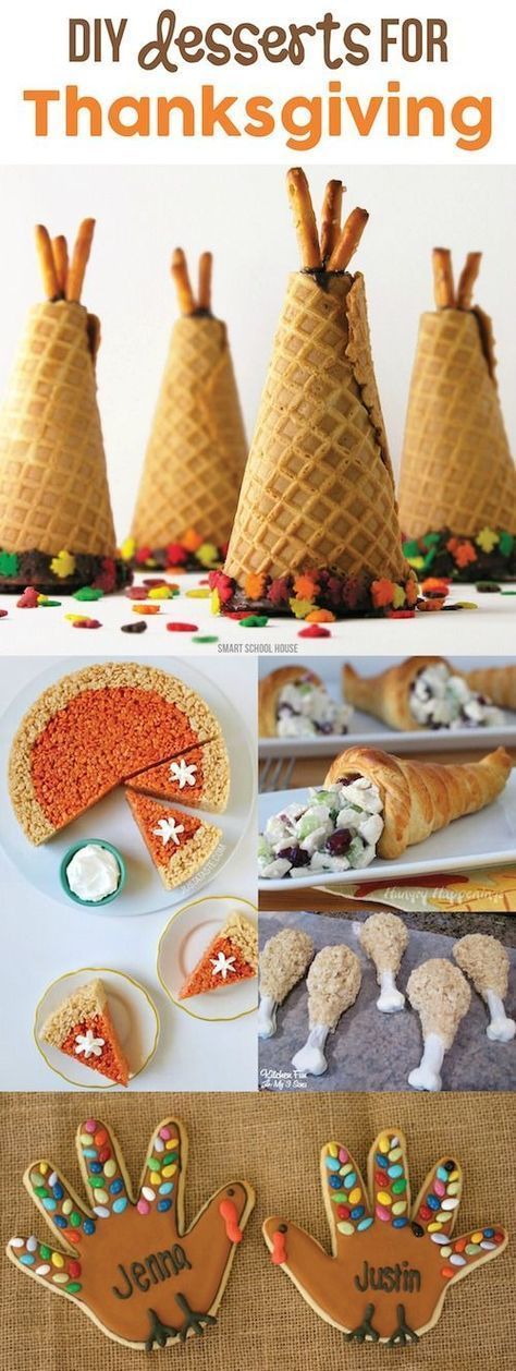 DIY Desserts for Thanksgiving -   20 decor cookies diy
 ideas