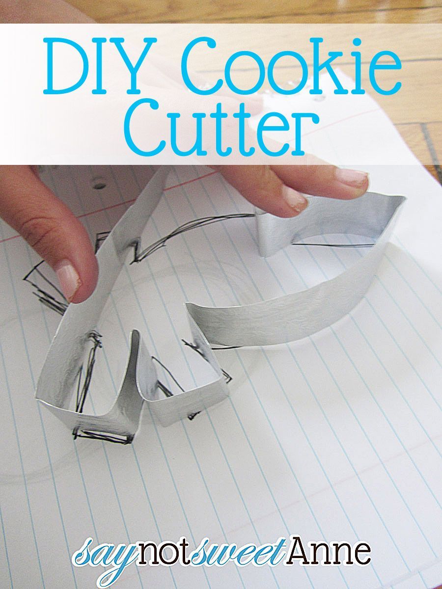 How to Make a Cookie Cutter -   20 decor cookies diy
 ideas