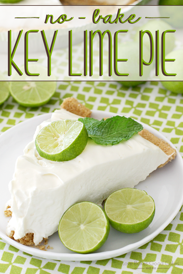 No-Bake Key Lime Pie -   21 baking recipes pie
 ideas