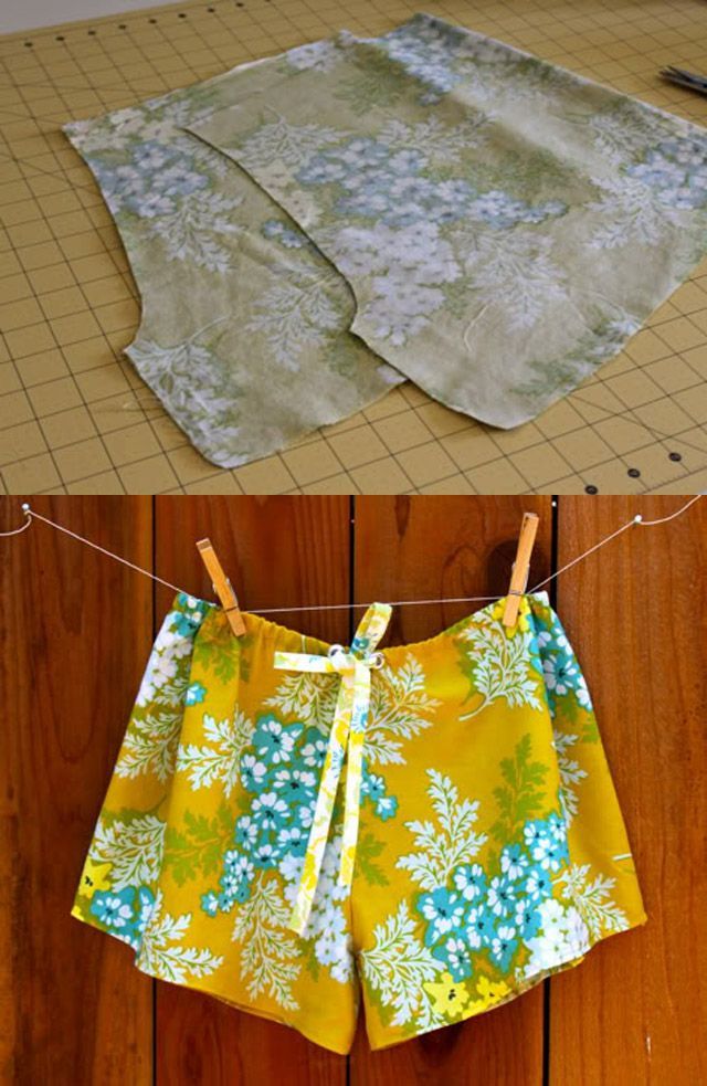 Operation Sleep Cute: Sleep Shorts -   22 diy summer fashion
 ideas