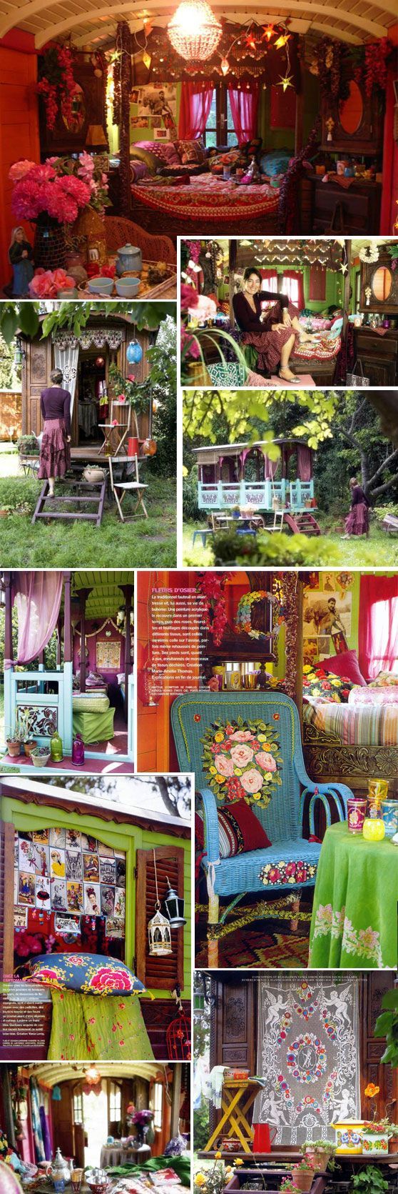 22 gypsy style home
 ideas
