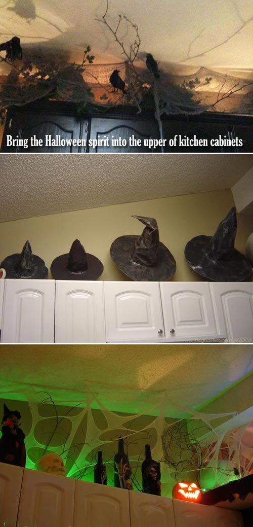 15 Cool Ideas to Decorate a Spooky Halloween Kitchen -   22 halloween decor people
 ideas