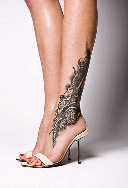 22 outer ankle tattoo
 ideas