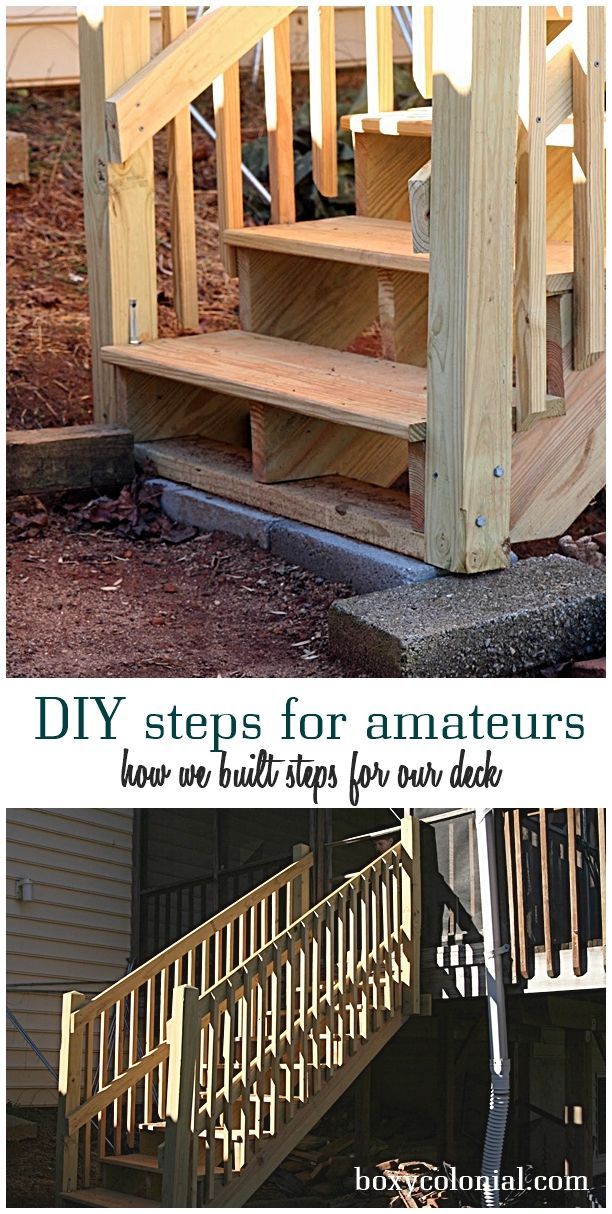 DIY Steps for Amateurs-by Dave! - -   23 diy outdoor steps
 ideas