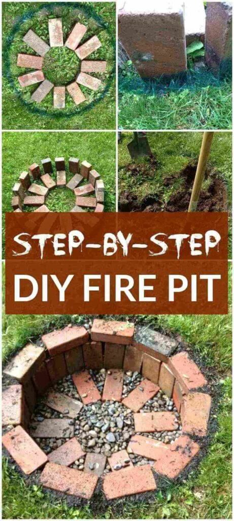 DIY Fire Pits: 40+ Amazing DIY Outdoor Fire Pit Ideas You Must See -   23 diy outdoor steps
 ideas