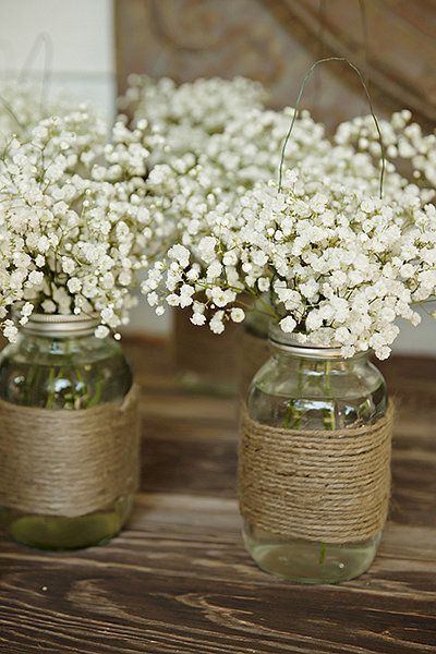 75 Ideas For a Rustic Wedding -   23 rustic party decor
 ideas