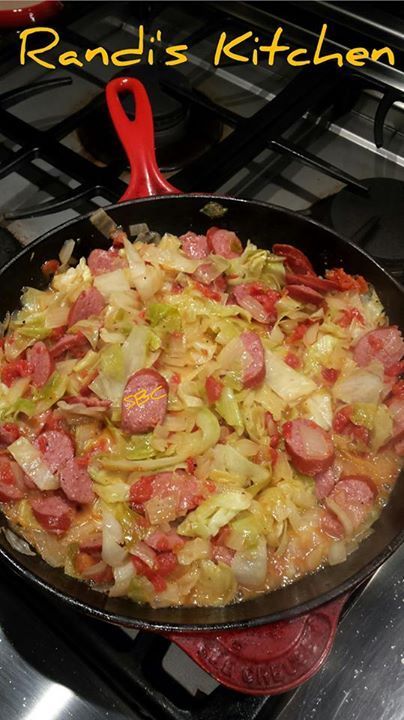 FRIED CABBAGE WITH SAUSAGE (great for low carbers) OVER 300,000 SHARES https://www.facebook.com/photo.php?fbid=1633791683514365&set=a.1376438729249663.1073741828.100006506462423&type=1&permPage=1 -   23 sausage recipes cabbage
 ideas