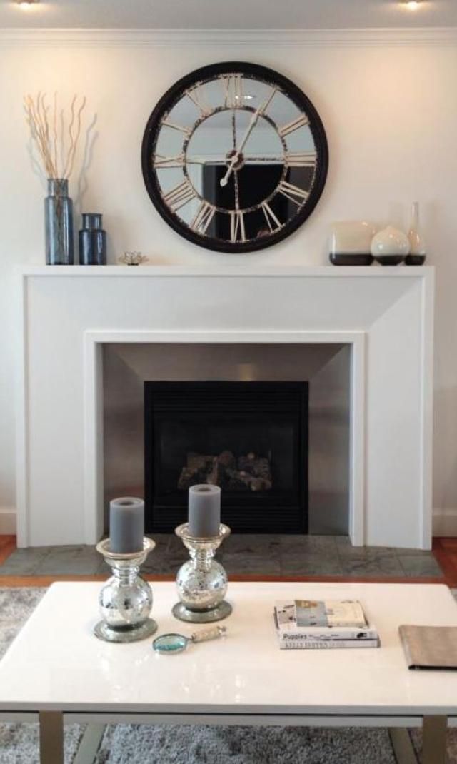 Chic Ways to Decorate Your Fireplace Mantel -   24 apartment fireplace decor ideas