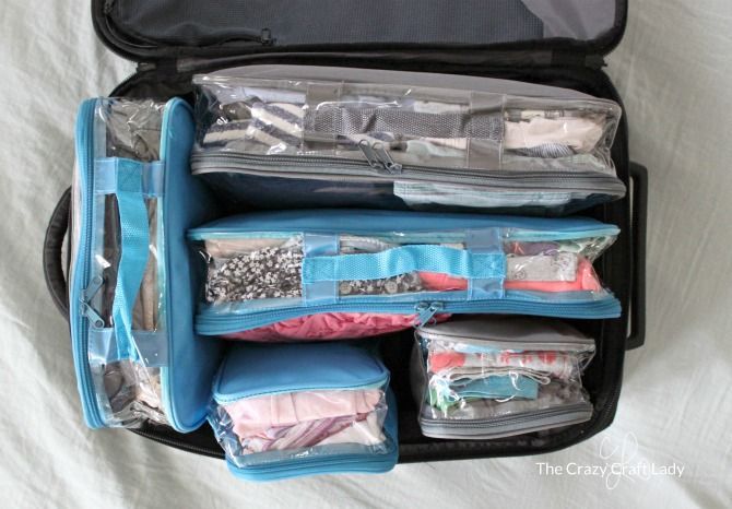 Organized Travel and Packing with Kids -   24 crafts organization travel
 ideas