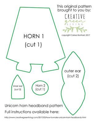 Unicorn Headband -   24 diy headbands unicorn
 ideas