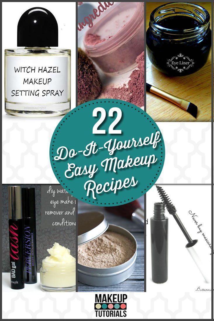 Easy Makeup Recipe Ideas For DIY Cosmetics -   24 diy makeup products
 ideas