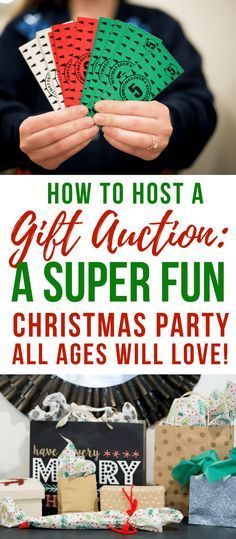 How to Do A Christmas Party Gift Auction-White Elephant Party Game! -   24 party crafts
 ideas