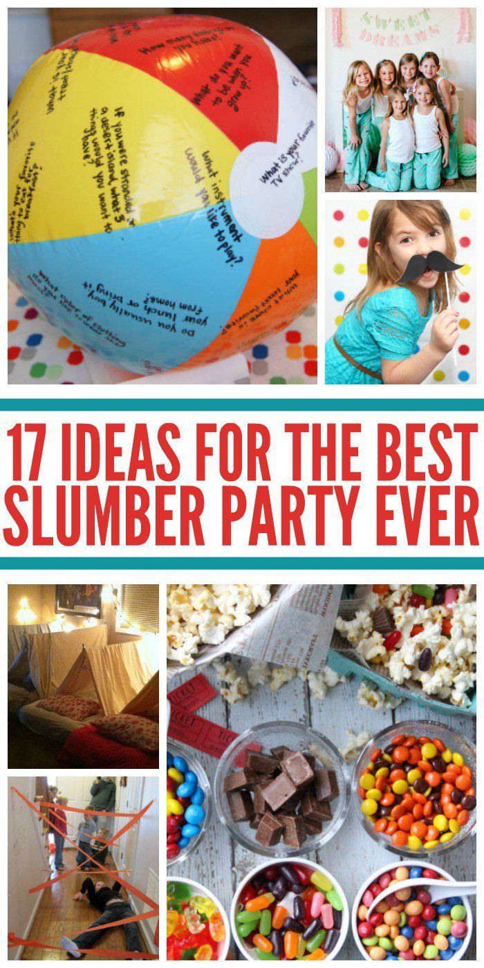 17 Sleepover Ideas for the Best Slumber Party Ever -   24 party crafts
 ideas