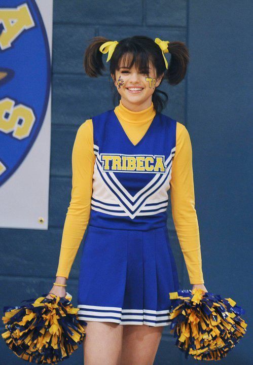 Let's face it..... cheer skirts are NOTHING like that anymore ( at least the ones that are in T.V shows', movies', and pictures from a few years ago ). -   24 selena gomez wizards of waverly place
 ideas