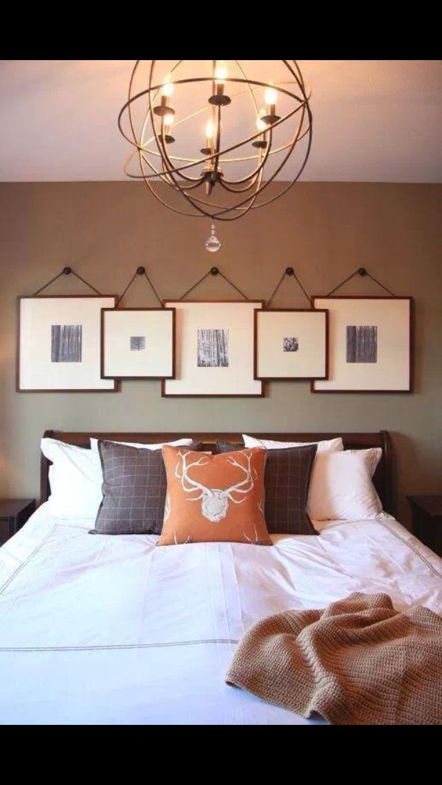 10 Ways to Decorate Above your Bed -   24 simple wall decor
 ideas