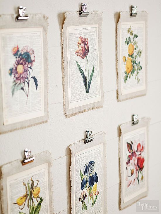 24 simple wall decor
 ideas