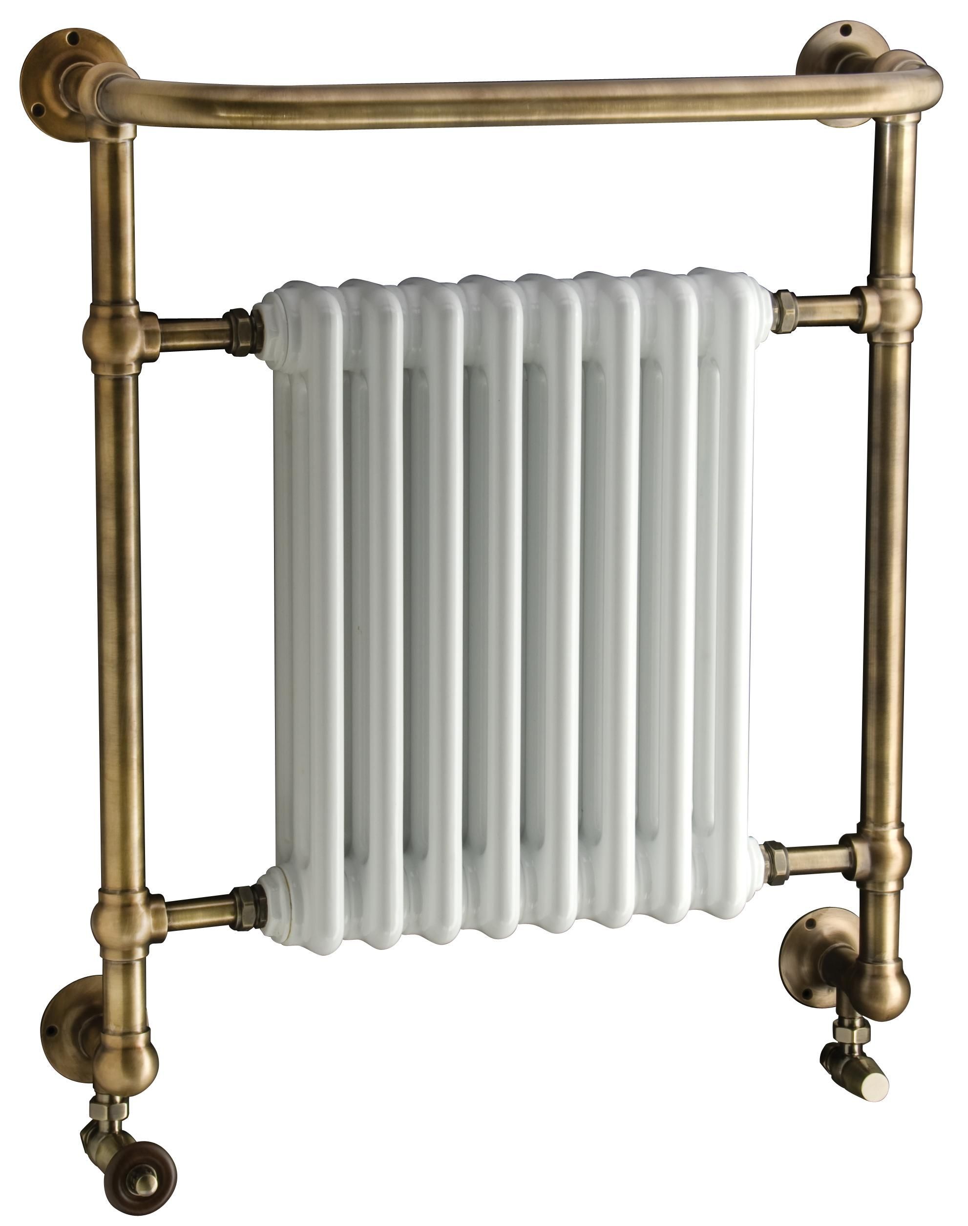 Introducing the DQ Croxton traditional wall mounted towel rail. The Croxton is manufactured from brass with 31.8mm tubing, traditional ball joints and comes complete with an integral radiator to maximise heat. The traditional towel rail is available as central heating only, dual fuel (for summer heating when your central heating is turned off) or completely sealed electric only. The radiator comes complete with a 5 year guarantee. Please note picture shown is Antique Brass. Prices from ?724.61! -   25 antique decor traditional
 ideas