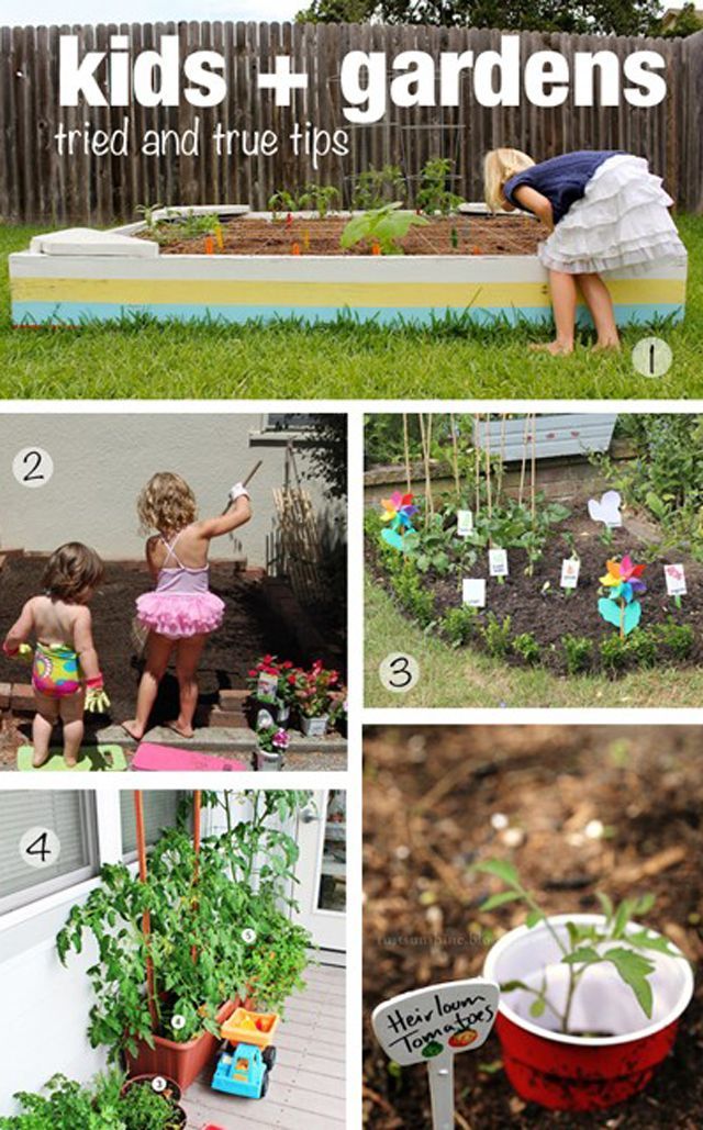 Natural Play Spaces: Children's Veggie Gardens -   25 city garden kids
 ideas