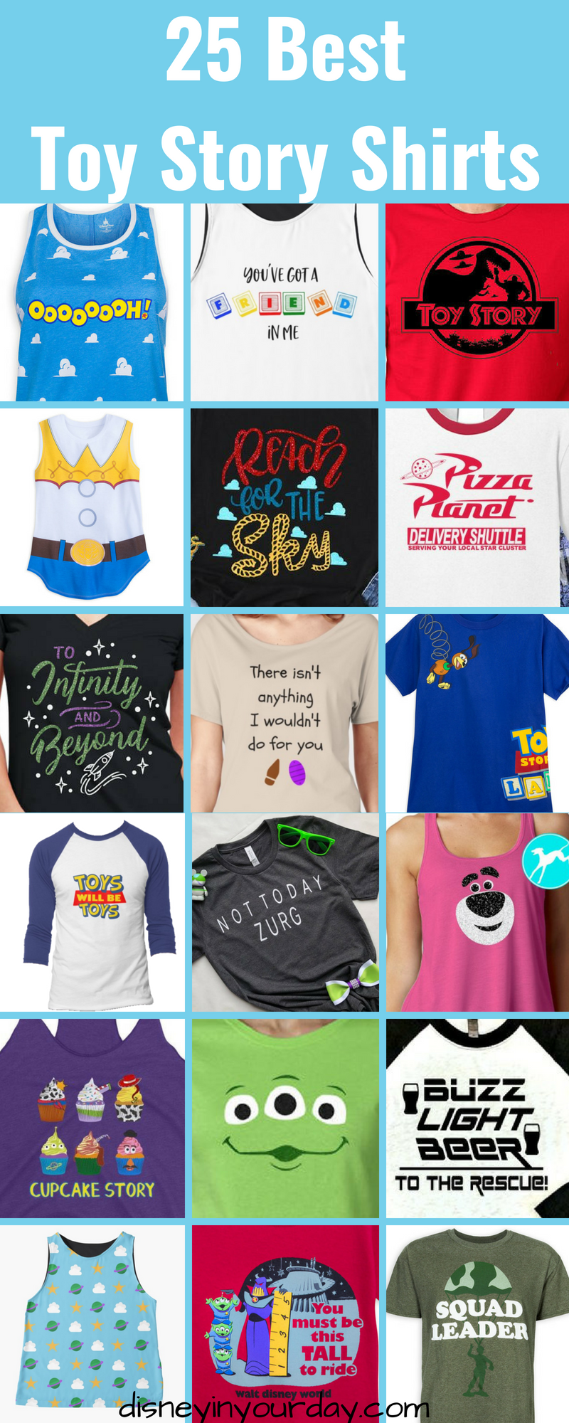 25 best Toy Story shirts -   25 cool disney crafts
 ideas