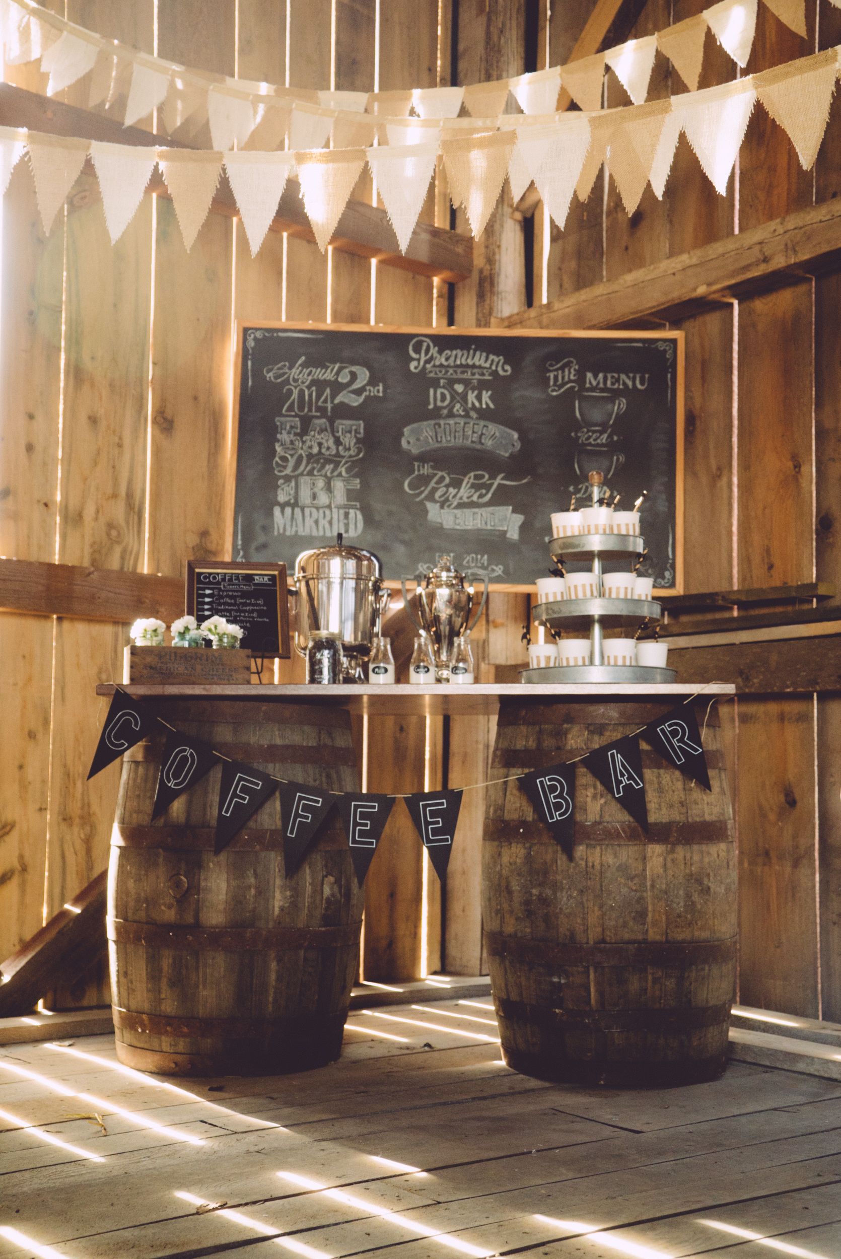HOW TO CREATE THE PERFECT COFFEE BAR!! -   25 diy wedding banner
 ideas