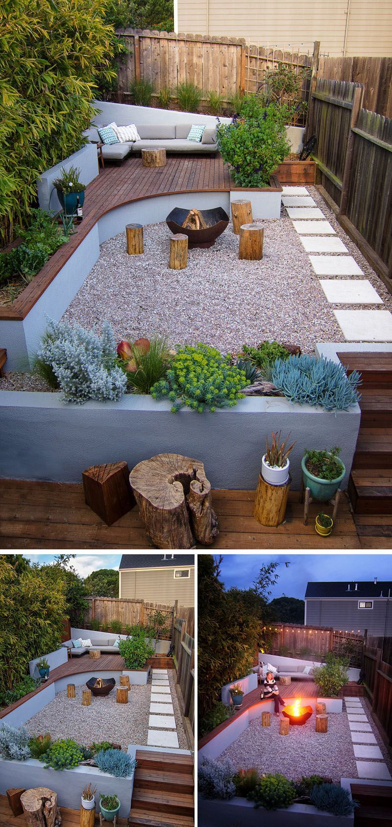 This Small Backyard In San Francisco Was Designed For Entertaining -   25 garden decking inspiration
 ideas