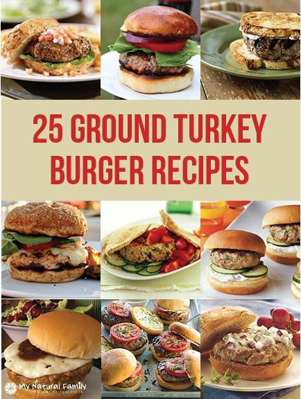 9 of the Best Clean Eating Ground Turkey Burger Recipes -   25 ground recipes link
 ideas