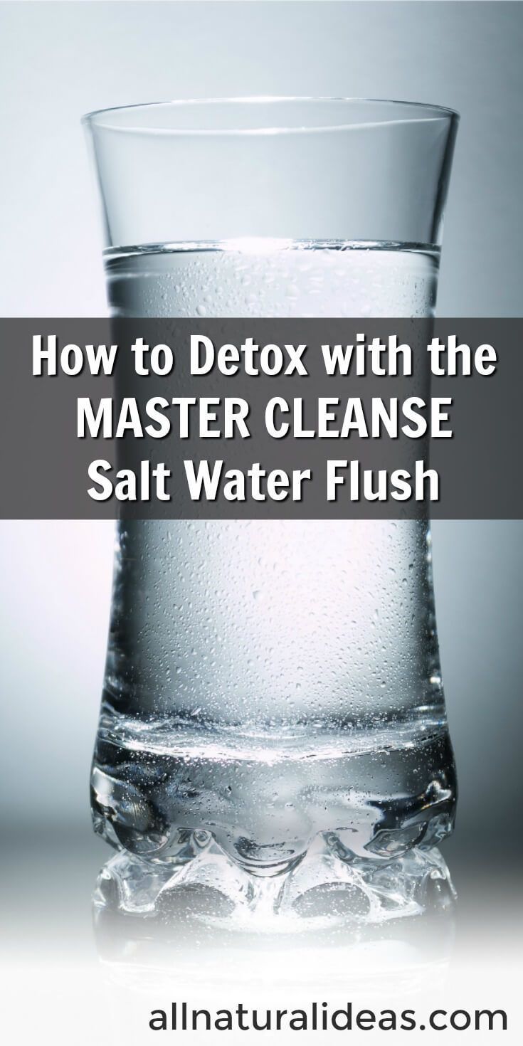 How to Detox with the Master Cleanse Salt Water Flush -   25 master cleanse diet
 ideas