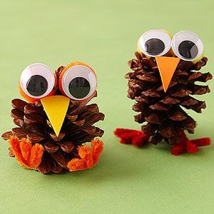 25 pinecone crafts for children
 ideas