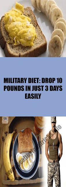 MILITARY DIET: DROP 10 POUNDS IN JUST 3 DAYS EASILY -   17 diet motivation diy
 ideas