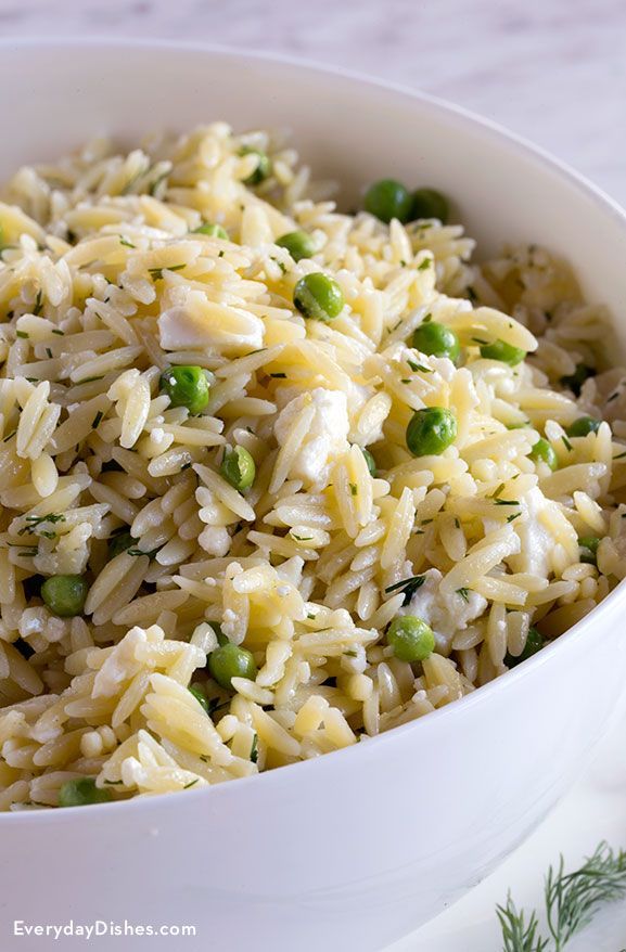 Lemon Orzo Salad Recipe -   18 bbq salad recipes
 ideas