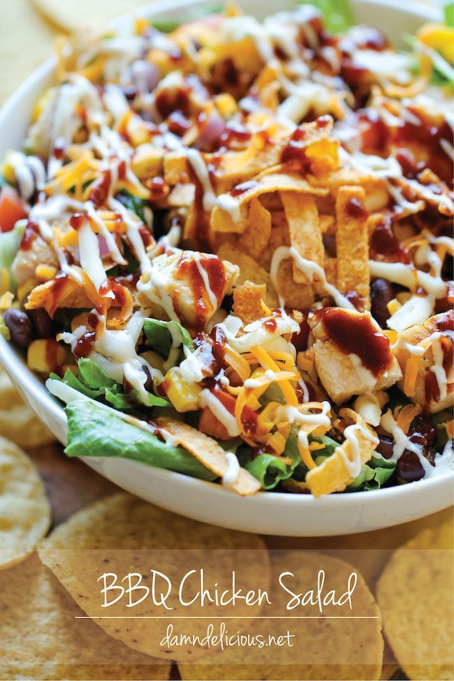 BBQ Chicken Salad -   18 bbq salad recipes
 ideas