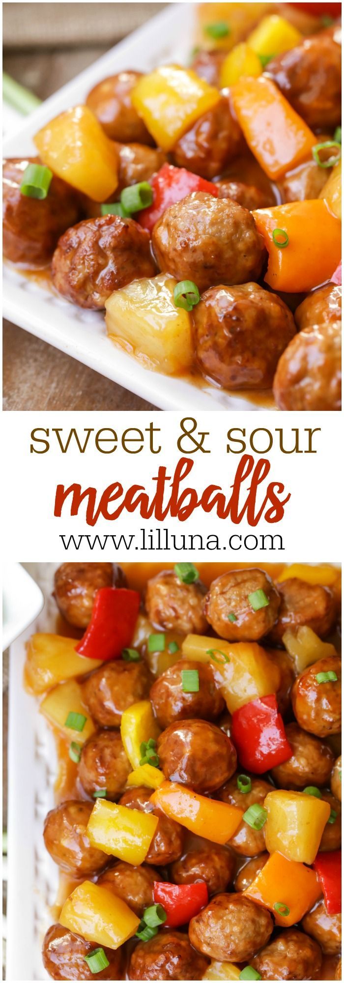 Sweet and Sour Meatballs -   19 meatball recipes pineapple
 ideas