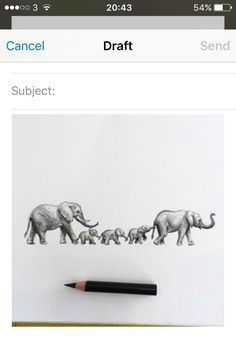 elephant family tattoo - Google Search -   19 tattoo family drawings
 ideas