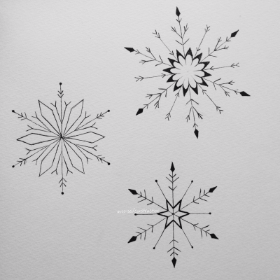 snowflake tattoo | Tumblr -   19 tattoo family drawings
 ideas