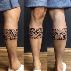 Resultado de imagem para Tattoo Maori perna -   20 tattoo leg bracelet
 ideas