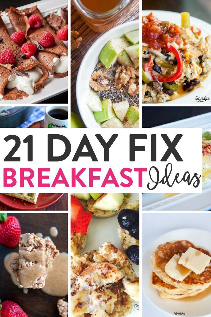 21 Day Fix Breakfast Ideas -   21 beach body diet
 ideas