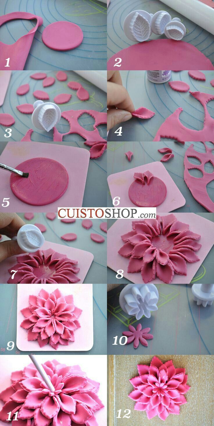 I would use these ideas of these flowers to put of my mask. I would for sure change up the color. -   21 cake decor step by step ideas