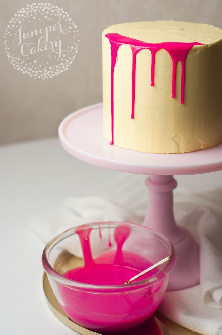 How to Make a Trendy Drip Cake -   21 cake decor step by step ideas