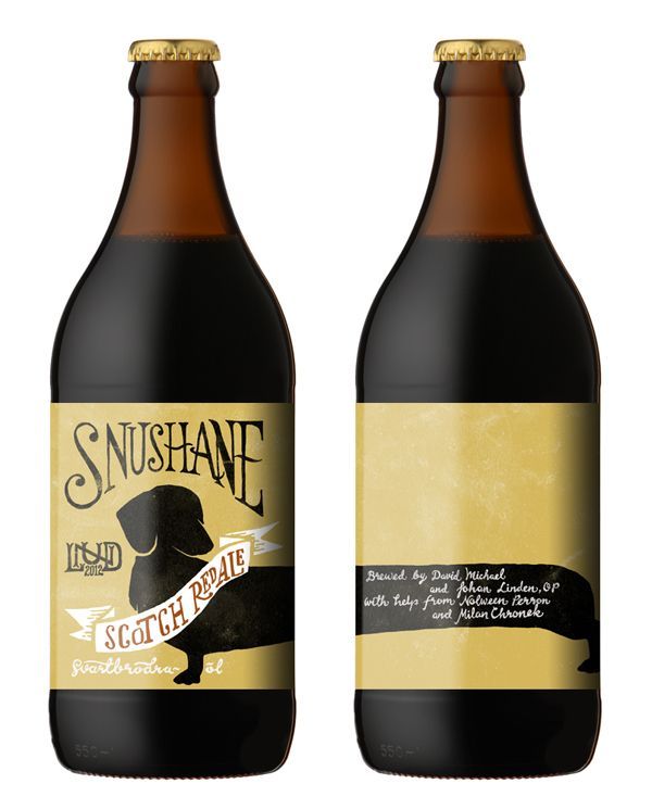 Snushane | Beer label on Behance -   21 crafts beer behance
 ideas