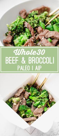 Easy Beef and Broccoli (Paleo, Whole30, AIP) -   21 elimination diet whole 30
 ideas
