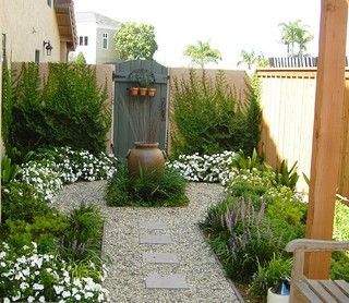 7 Basics To Designing A French Style Garden -   21 lush courtyard garden
 ideas