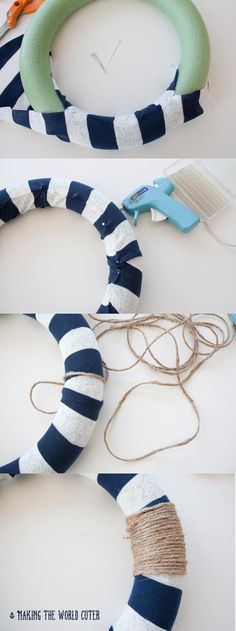 Anchor Cuff Gold -   21 nautical decor wreath
 ideas
