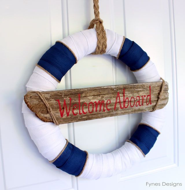 Nautical Decor Wreath... Inspired by Lunenburg Nova Scotia -   21 nautical decor wreath
 ideas