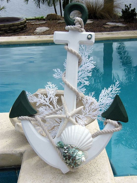 Nautical Christmas Decorating Ideas -   21 nautical decor wreath
 ideas