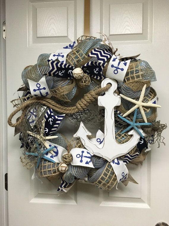Ice Blue II -   21 nautical decor wreath
 ideas